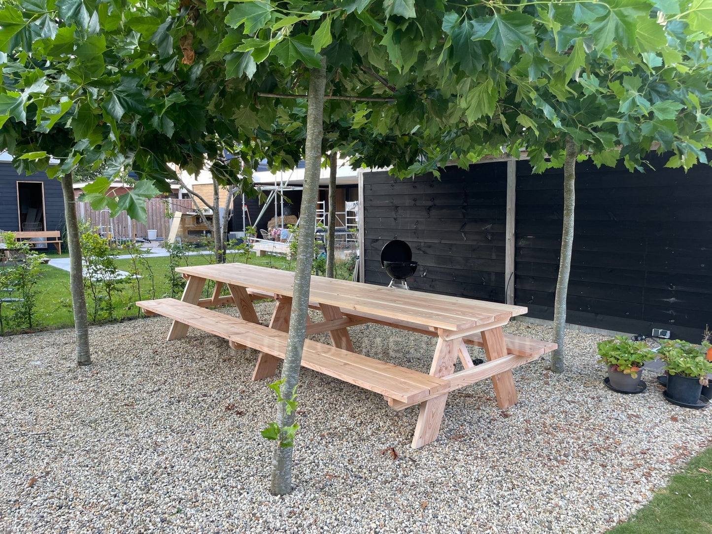 Douglas Classic Picknicktafel 4 meter - StijlvolMeubel.nl