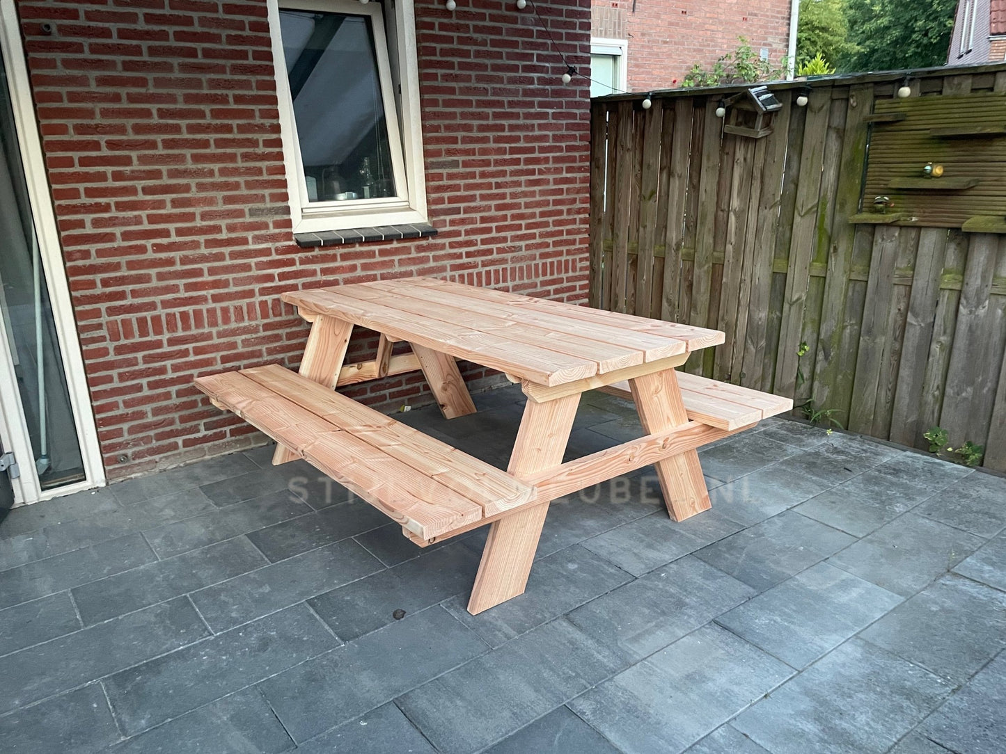 Douglas Classic Picknicktafel 2 meter van douglas - StijlvolMeubel.nl